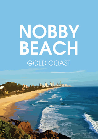 Nobby Beach Typographic
