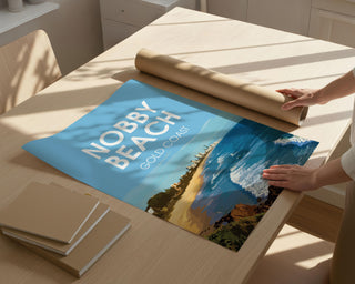 Nobby Beach Typographic