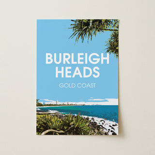 Burleigh Heads Typographic