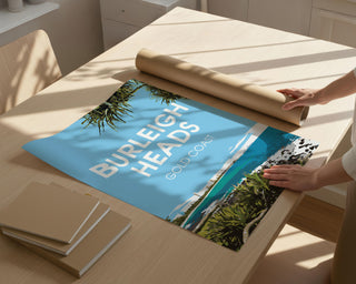 Burleigh Heads Typographic