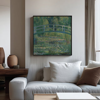 The Water Lily Pond by Monet (Square format)
