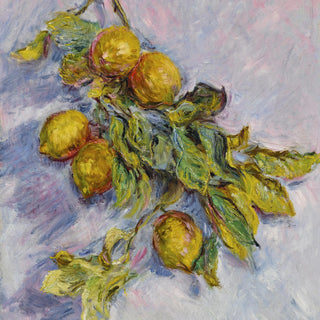 Lemons on a Branch by Claude Monet