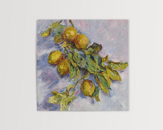 Lemons on a Branch by Claude Monet