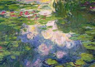 The Water Lily Pond by Monet