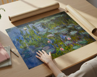 Seerosen Water Lilies by Monet