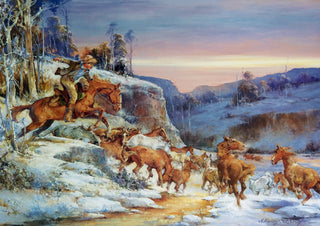Snowy River Chase by Darcy Doyle