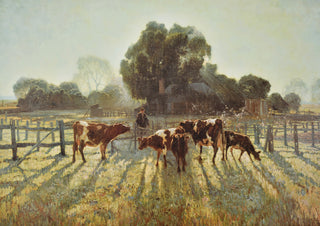 Spring Frost by Elioth Gruner