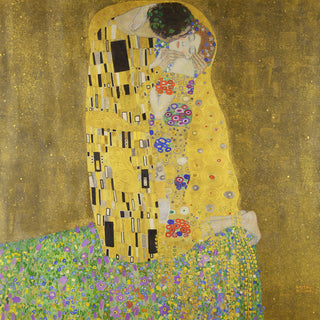 The Kiss by Klimt (Square format)