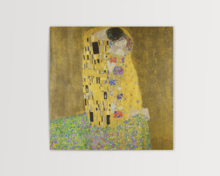 The Kiss by Klimt (Square format)