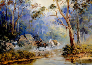 River Crossing II by James Thomas