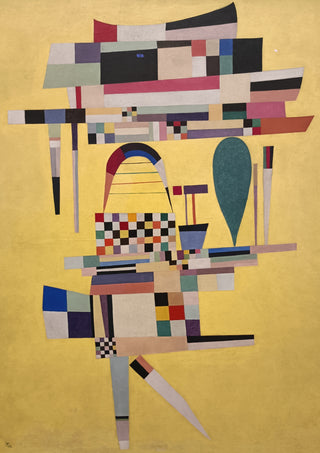 Yellow Painting by Kadinsky