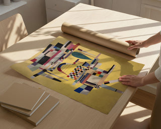 Yellow Painting by Kadinsky