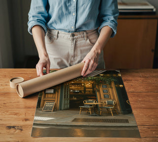Paris Café in the Daytime