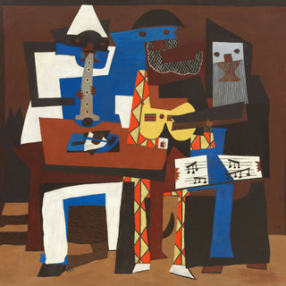 Three Musicians by Picasso
