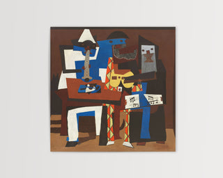 Three Musicians by Picasso