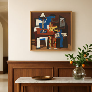 Three Musicians by Picasso