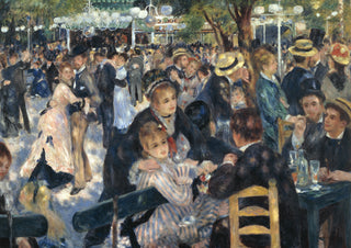 Dance at Le Moulin de la Galette by Renoir