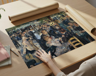 Dance at Le Moulin de la Galette by Renoir