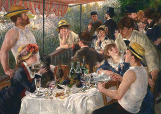 Luncheon of the Boating Party by Renoir
