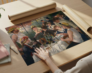 Luncheon of the Boating Party by Renoir