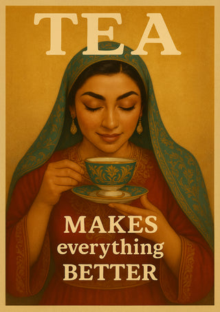 Tea Makes Everything Better - Persian