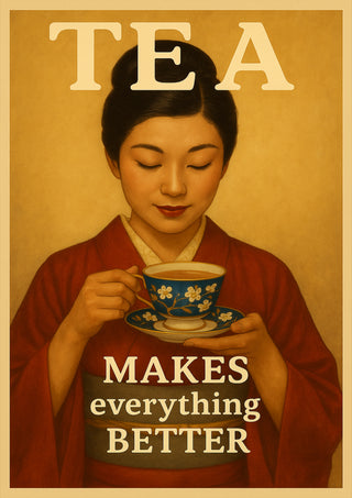 Tea Makes Everything Better - East Asian