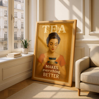 Tea Makes Everything Better - English