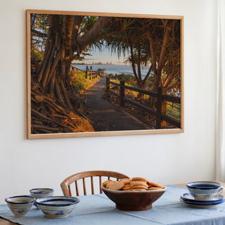 Through the Pandanus