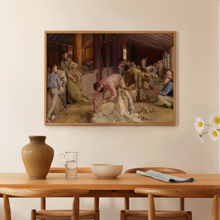 Shearing The Rams by Tom Roberts