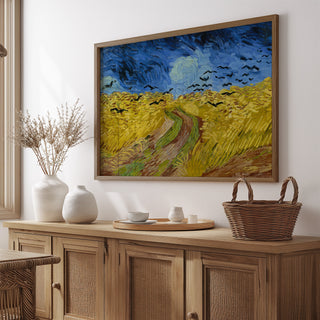 Wheatfield With Crows by Van Gogh
