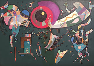 Around the Circle by Kandinsky