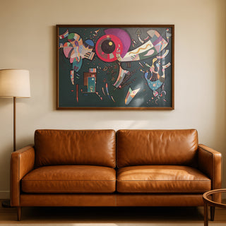 Around the Circle by Kandinsky