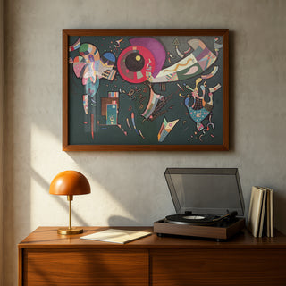 Around the Circle by Kandinsky