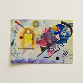 Yello Red Blue by Kandinsky